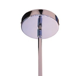 Lustre moderne Globe Living Suspension Salle à manger Shopping Magasin Nuit Métal Chrome