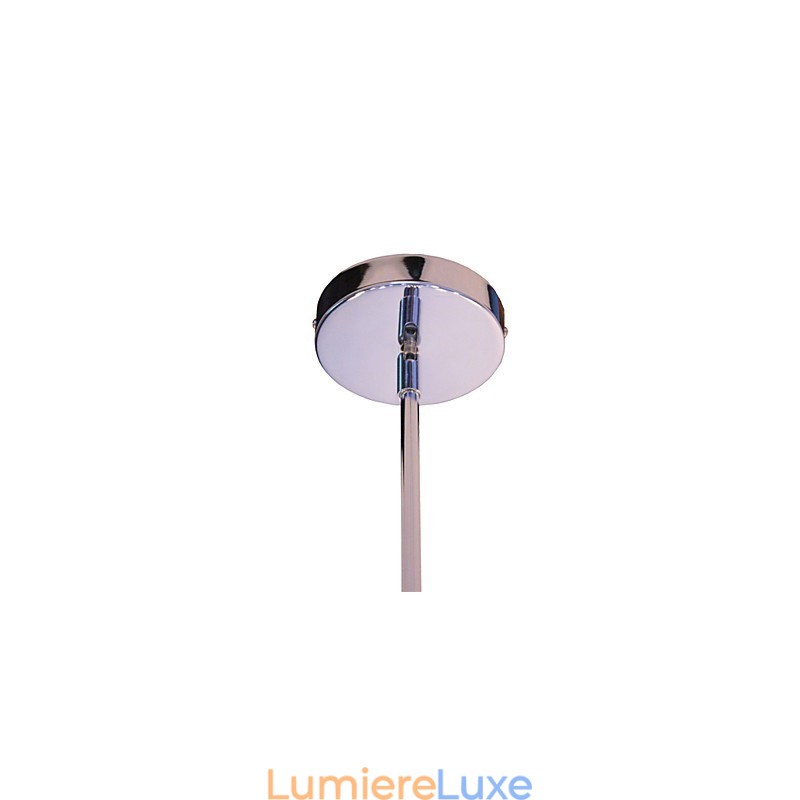 Lustre moderne Globe Living Suspension Salle à manger Shopping Magasin Nuit Métal Chrome