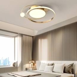 Plafonnier rond moderne pour éclairage d'intérieur