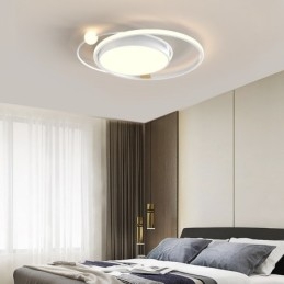 Plafonnier rond moderne pour éclairage d'intérieur