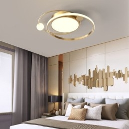 Plafonnier rond moderne pour éclairage d'intérieur