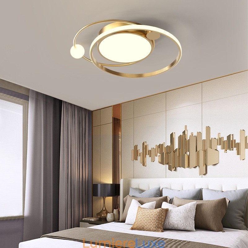 Plafonnier rond moderne pour éclairage d'intérieur