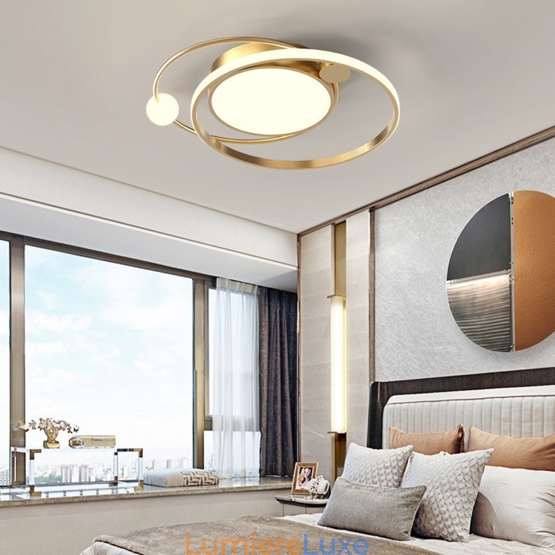 Plafonnier rond moderne pour éclairage d'intérieur