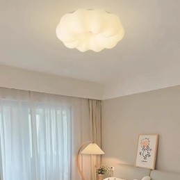 Plafonnier à intensité variable en forme de citrouille, style nordique créatif, idéal pour une véranda