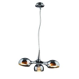 Lustre simple et créatif en verre plaqué 3 W