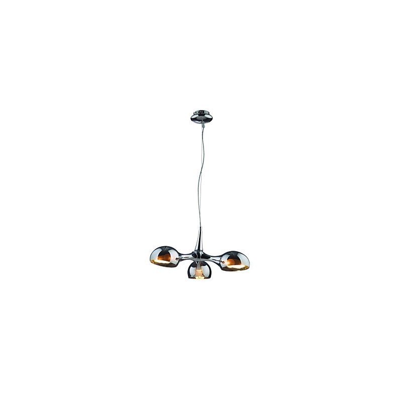 Lustre simple et créatif en verre plaqué 3 W