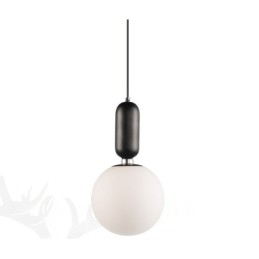 Suspension contemporaine moderne avec abat-jour en verre
