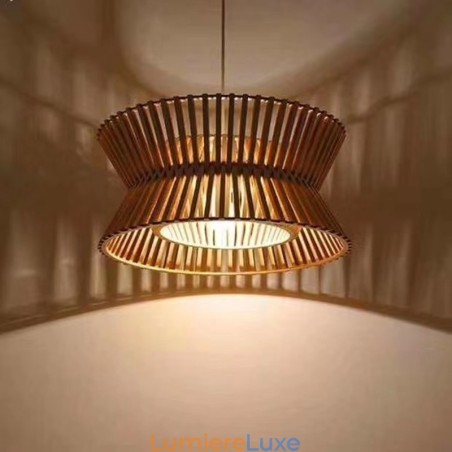 Suspension vintage en bois Suspension vintage en bois