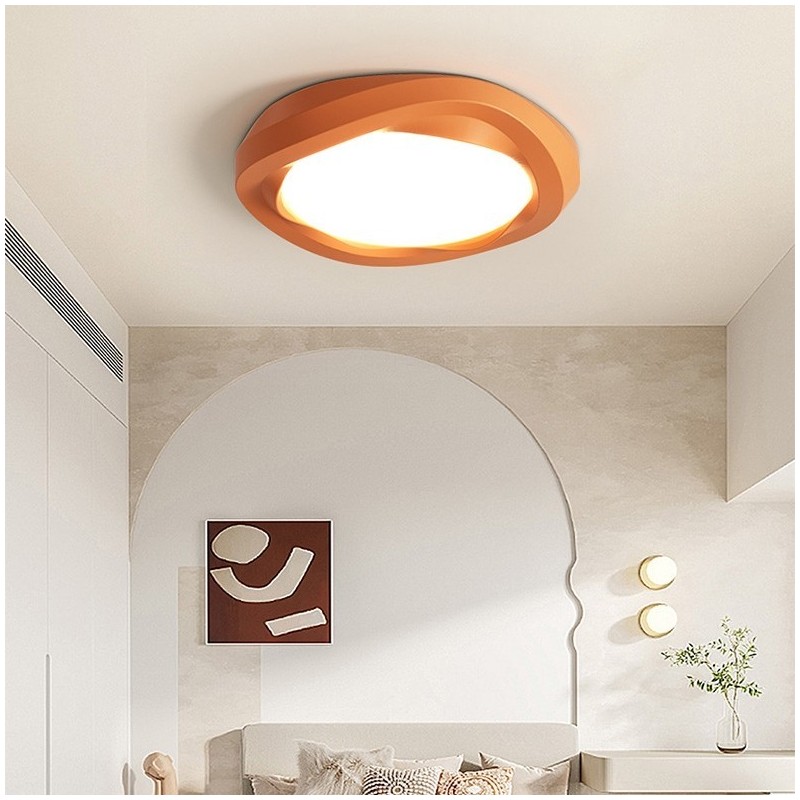 Plafonnier encastré moderne à spectre complet et à intensité variable, protection des yeux, multicolore, luminaires d'intérieur