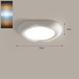 Plafonnier encastré moderne à spectre complet et à intensité variable, protection des yeux, multicolore, luminaires d'intérieur