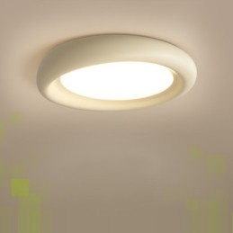 Plafonnier encastré rond à intensité variable, spectre complet, protection des yeux, multicolore, moderne, luminaires d'intérieur