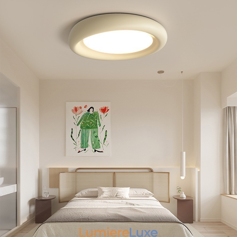 Plafonnier encastré rond à intensité variable, spectre complet, protection des yeux, multicolore, moderne, luminaires d'intérieur