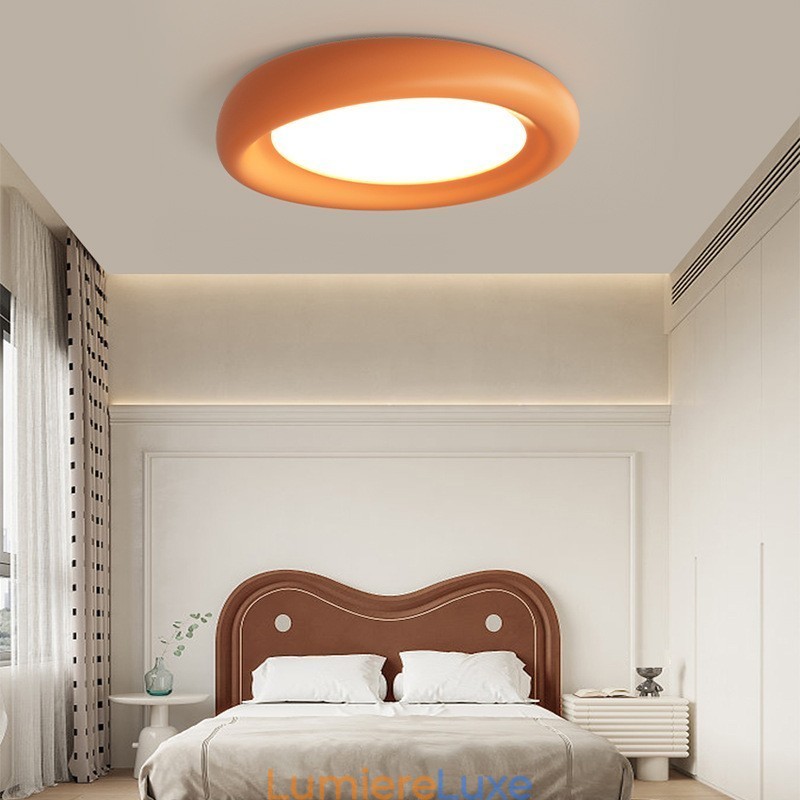 Plafonnier encastré rond à intensité variable, spectre complet, protection des yeux, multicolore, moderne, luminaires d'intérieur