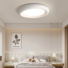 Plafonnier encastré rond à intensité variable, spectre complet, protection des yeux, multicolore, moderne, luminaires d'intérieur
