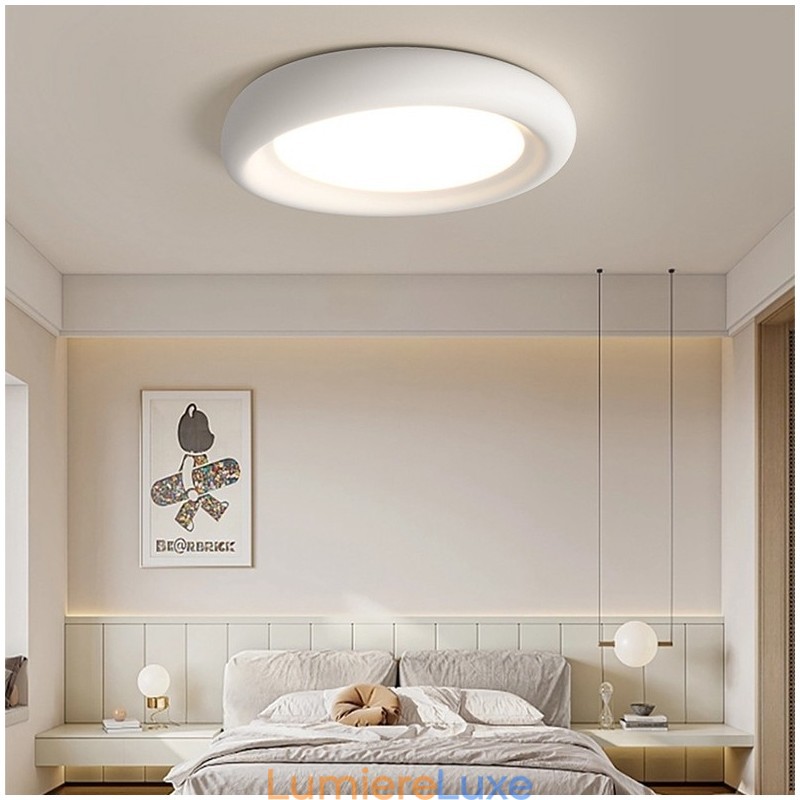Plafonnier encastré rond à intensité variable, spectre complet, protection des yeux, multicolore, moderne, luminaires d'intérieur