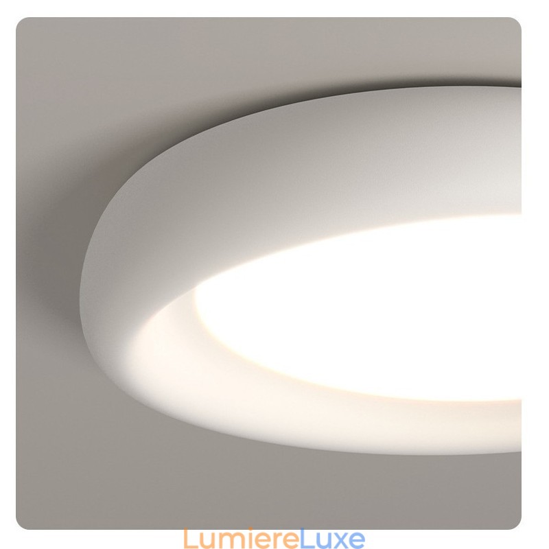 Plafonnier encastré rond à intensité variable, spectre complet, protection des yeux, multicolore, moderne, luminaires d'intérieur