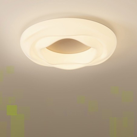 Plafonnier encastré rond moderne à intensité variable pour éclairage d'intérieur Plafonnier encastré rond moderne à intensité variable pour éclairage d'intérieur
