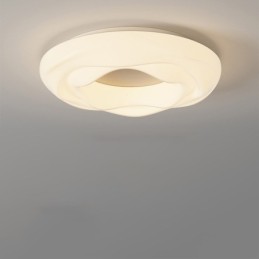 Plafonnier encastré rond moderne à intensité variable pour éclairage d'intérieur