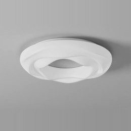 Plafonnier encastré rond moderne à intensité variable pour éclairage d'intérieur