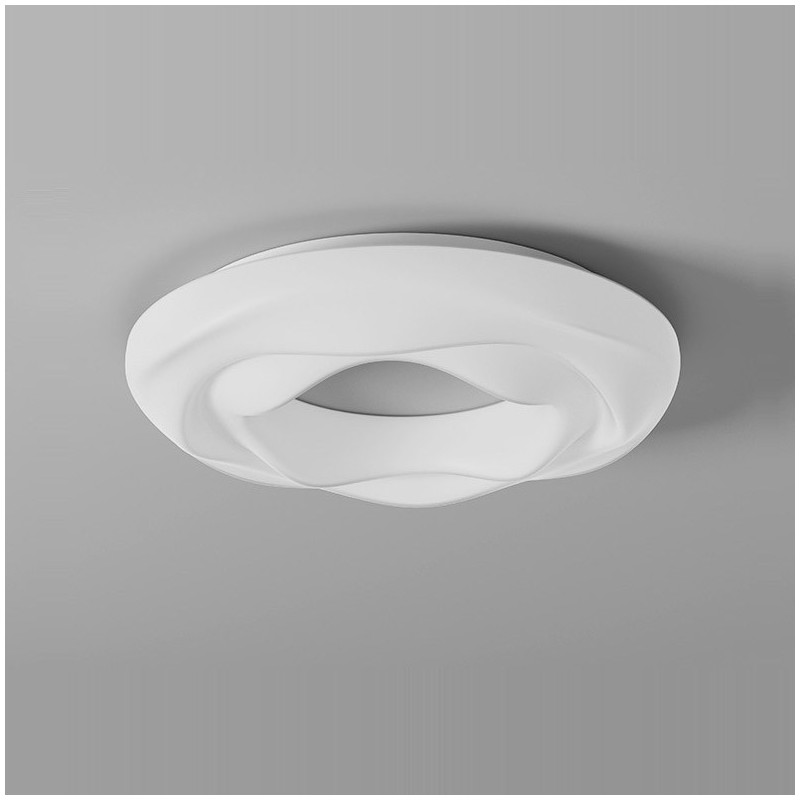 Plafonnier encastré rond moderne à intensité variable pour éclairage d'intérieur