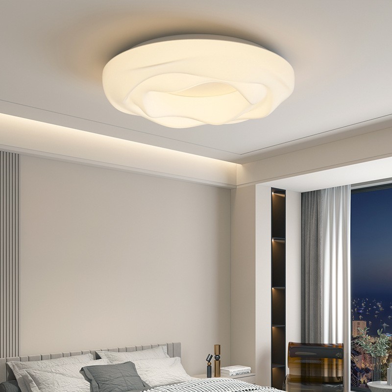 Plafonnier encastré rond moderne à intensité variable pour éclairage d'intérieur