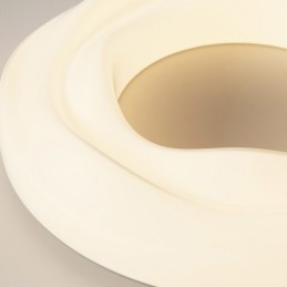 Plafonnier encastré rond moderne à intensité variable pour éclairage d'intérieur