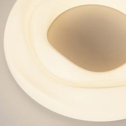 Plafonnier encastré rond moderne à intensité variable pour éclairage d'intérieur