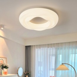 Plafonnier encastré rond moderne à intensité variable pour éclairage d'intérieur