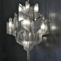 Lustre design à pampilles extra large