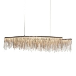 Plafonnier suspendu design extra large Tassels pour îlot