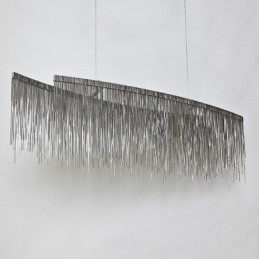 Plafonnier suspendu design extra large Tassels pour îlot
