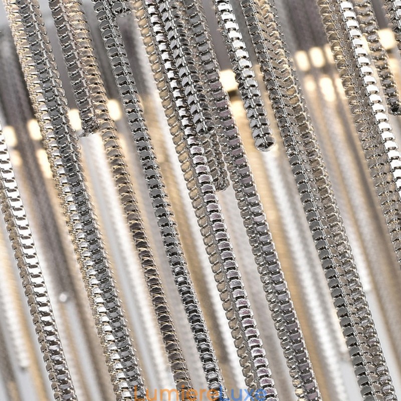 Plafonnier suspendu design extra large Tassels pour îlot