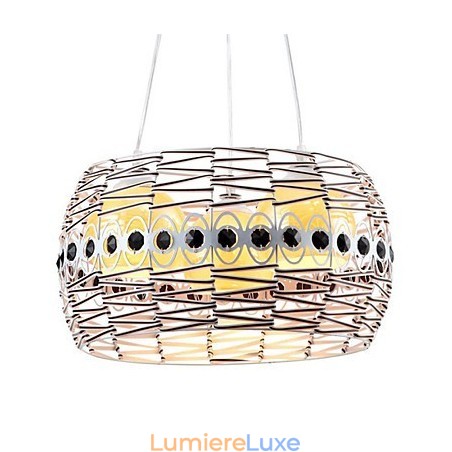 Lampe suspendue en rotin tissée à la main Lampe suspendue en rotin tissée à la main