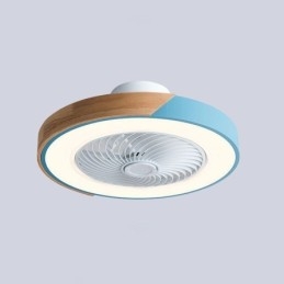 Ventilateur de plafond intelligent avec lumières, télécommande, lampe décorative