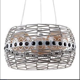 Lampe suspendue en rotin tissée à la main
