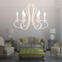 Lustre Moderne Traditionnel Rétro Country Métal