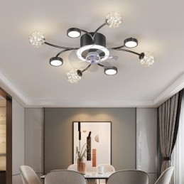 Plafonnier créatif en forme de ventilateur