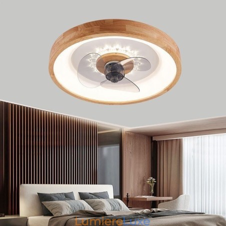 Ventilateur de plafond à onduleur moderne avec lumières et télécommande Ventilateur de plafond à onduleur moderne avec lumières et télécommande