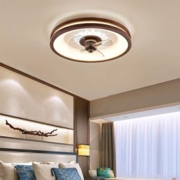Ventilateur de plafond à onduleur moderne avec télécommande