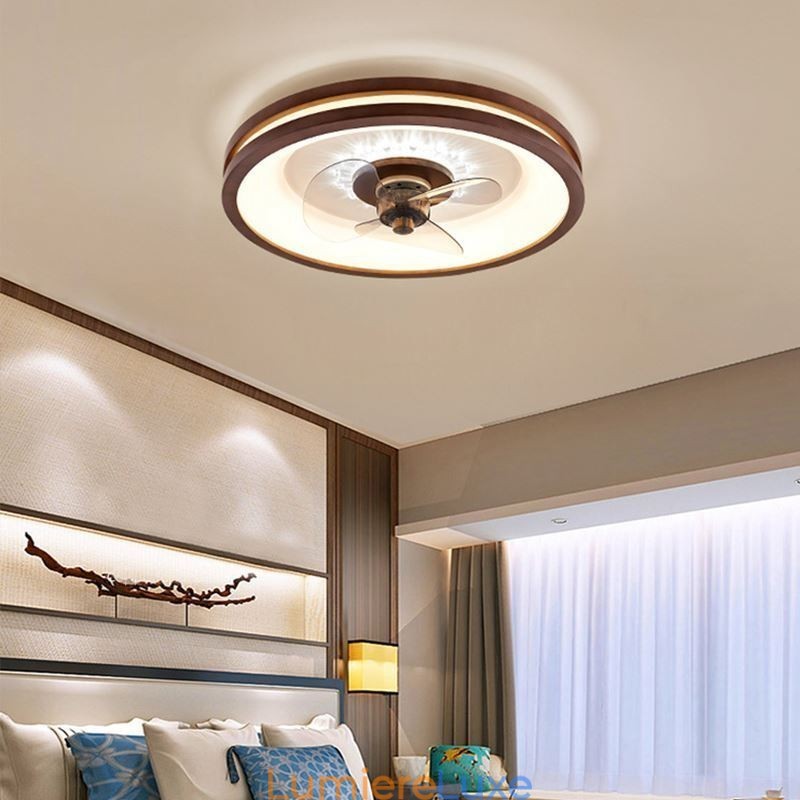 Ventilateur de plafond à onduleur moderne avec télécommande