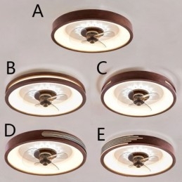 Ventilateur de plafond à onduleur moderne avec télécommande