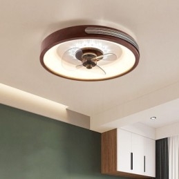Ventilateur de plafond à onduleur moderne avec télécommande