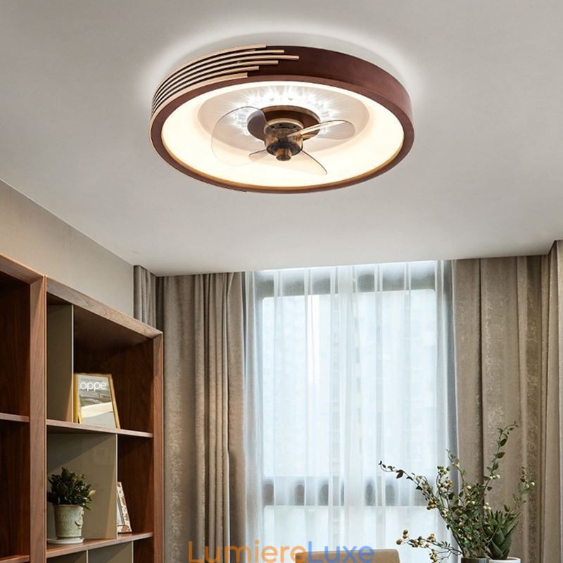 Ventilateur de plafond à onduleur moderne avec télécommande