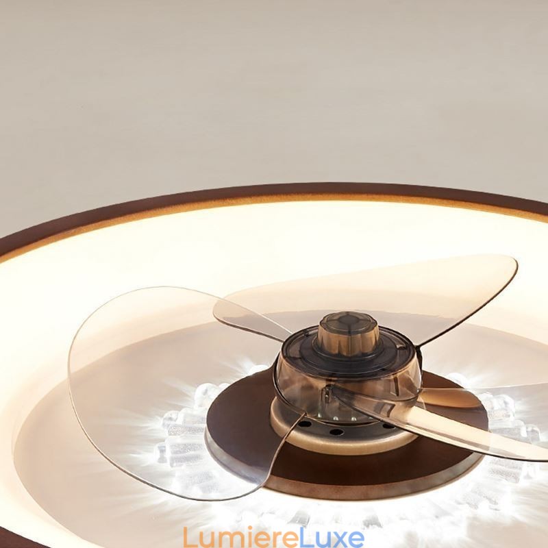 Ventilateur de plafond à onduleur moderne avec télécommande
