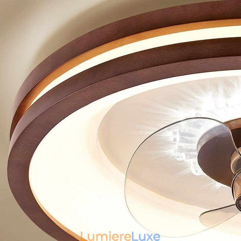 Ventilateur de plafond à onduleur moderne avec télécommande
