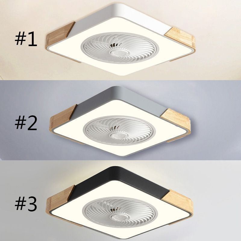 Ventilateur de plafond moderne, plafonnier simple, lampe de plafond