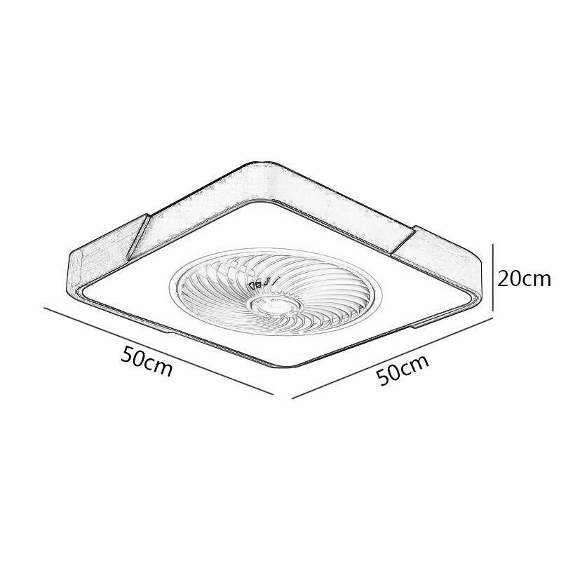 Ventilateur de plafond moderne, plafonnier simple, lampe de plafond