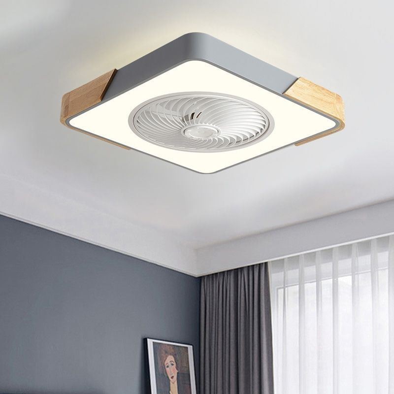Ventilateur de plafond moderne, plafonnier simple, lampe de plafond