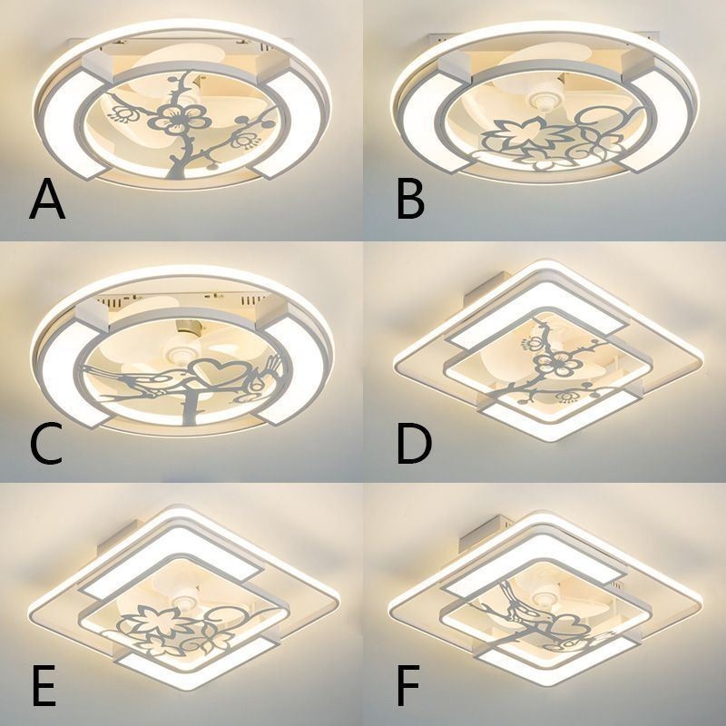 Ventilateurs de plafond de style européen avec lumière
