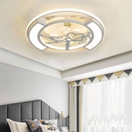 Ventilateurs de plafond de style européen avec lumière
